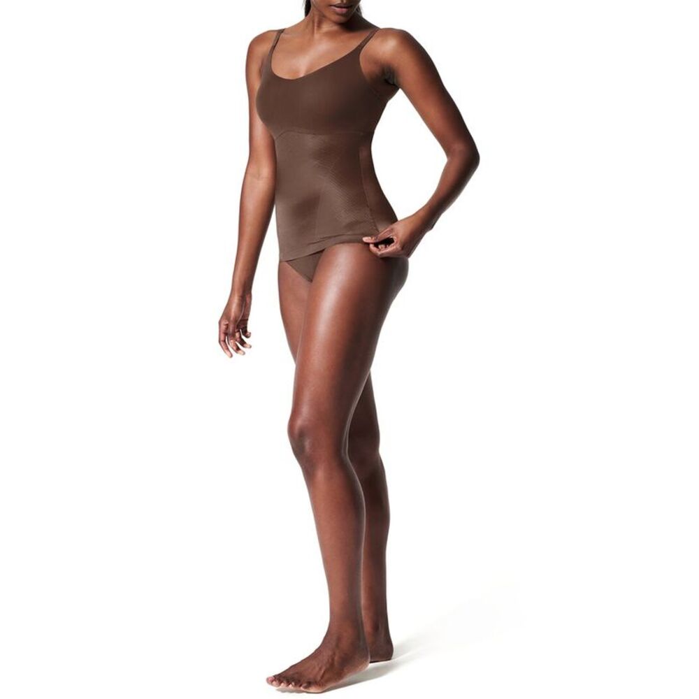 Spanx® Womens  Compressive Cami, Brown